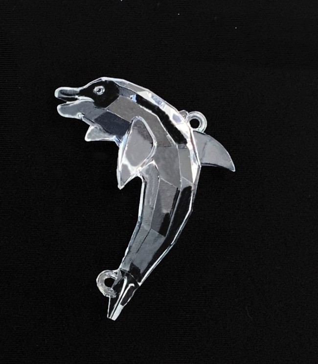 壓克力裝飾品海豚｜壓克力吊飾海豚